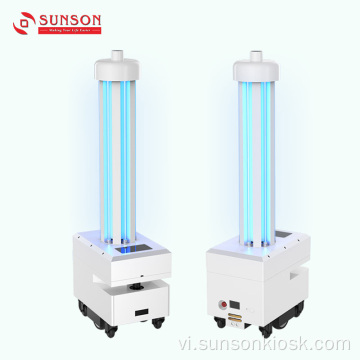 Robot khử trùng bức xạ tia cực tím